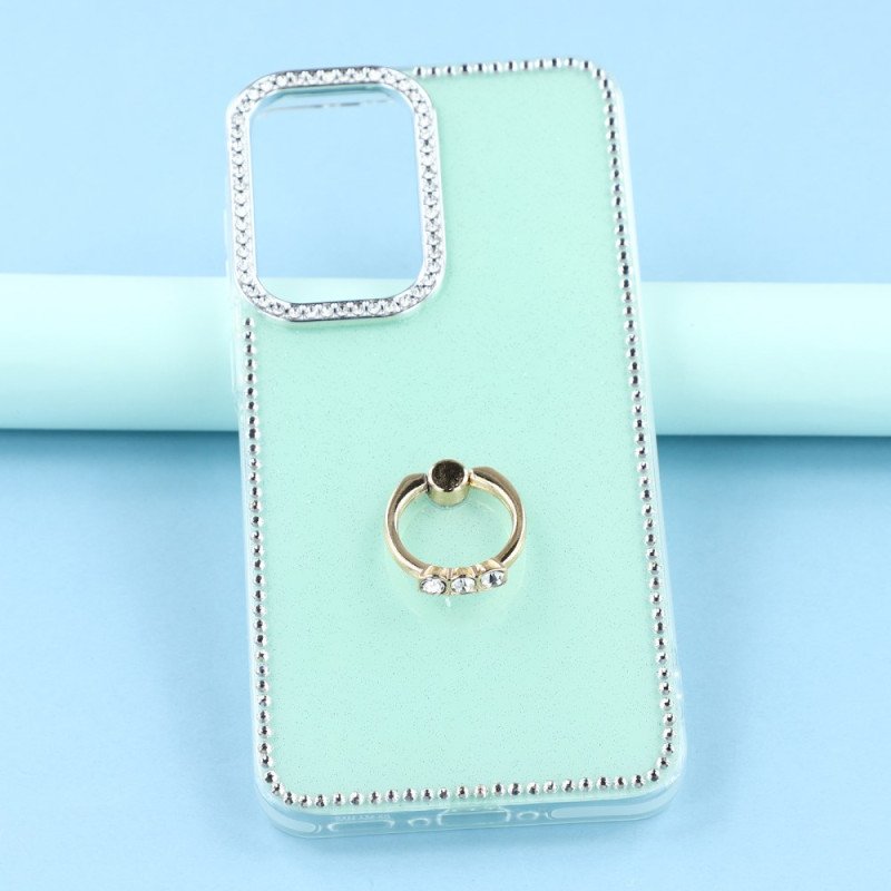 Skal För Samsung Galaxy S26 Plus Ringhållare Och Strass