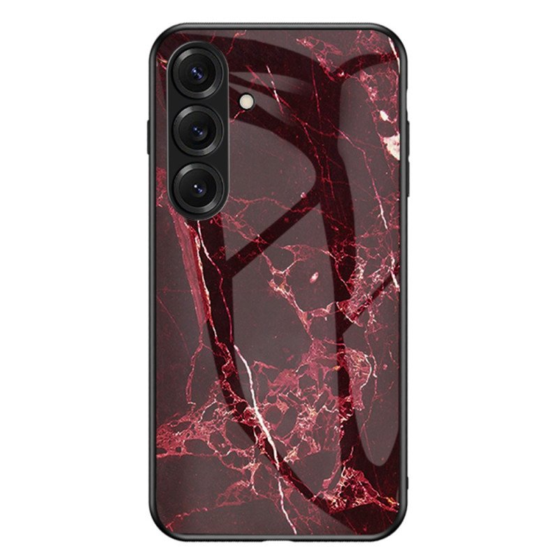 Skal Samsung Galaxy S26 Plus Marmorerat Härdat Glas