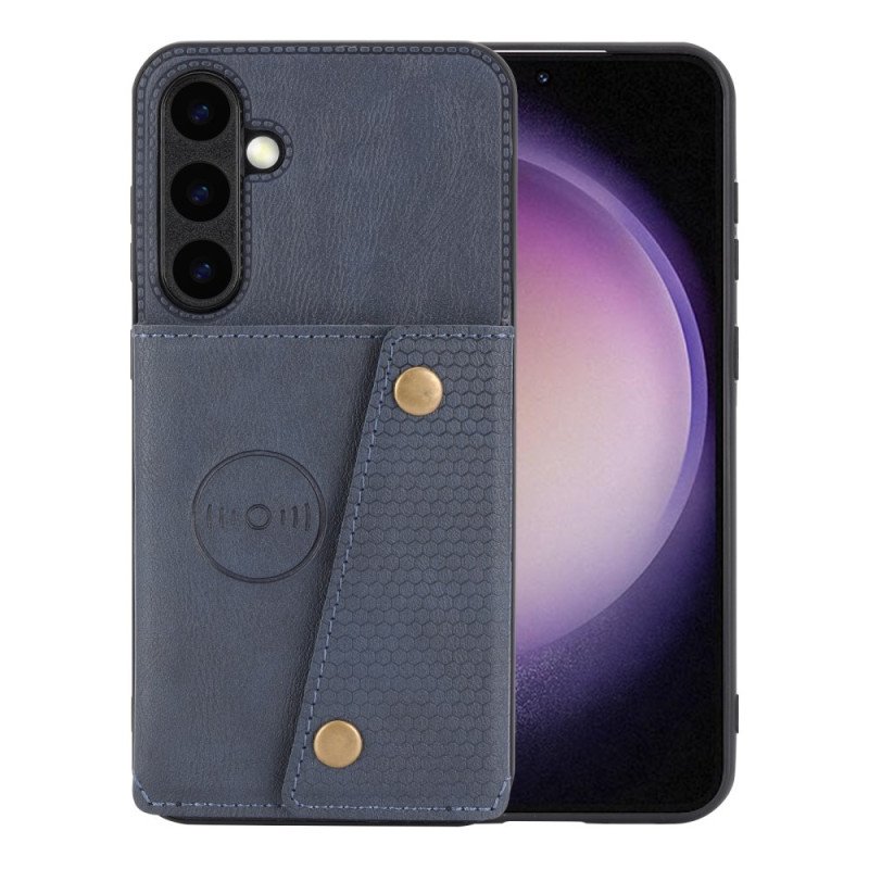 Skal Samsung Galaxy S26 Plus Telefonfodral Korthållare Med Lädereffekt