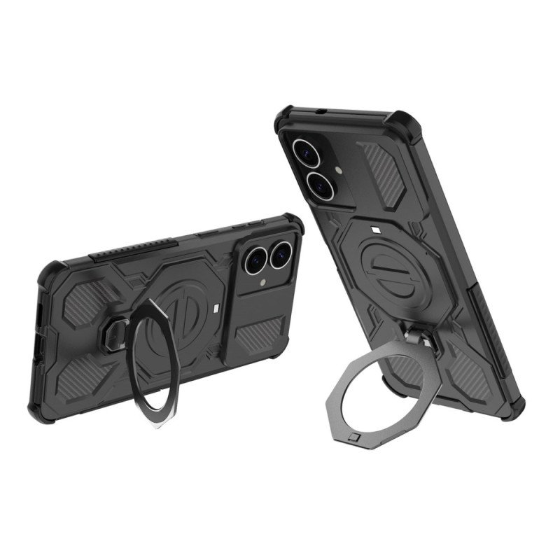 Skal Samsung Galaxy S26 Plus Telefonfodral Magnetisk Med Roterande Stativ