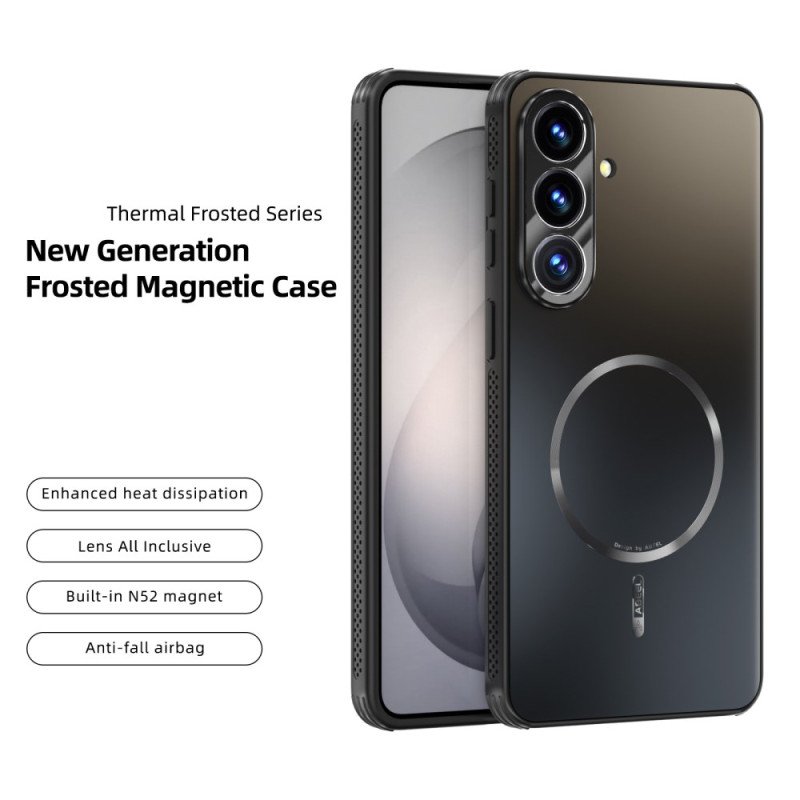 Skal Samsung Galaxy S26 Plus Telefonfodral Magnetisk Med Termiskt Skydd Och Linsfilm