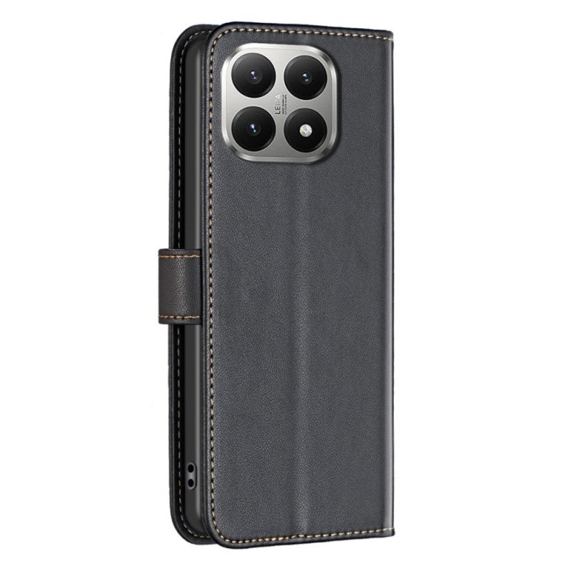 Fodral Xiaomi 15t Binfen I Lädereffekt Färg