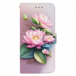 Fodral Xiaomi 15t Lotusmönster