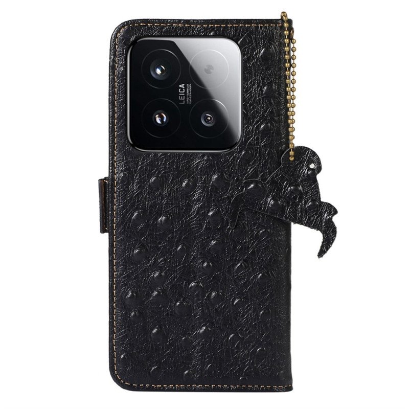 Fodral Xiaomi 15t Rfid-teknik I Läder