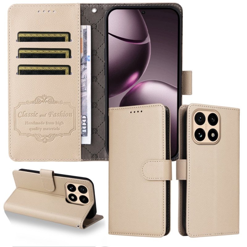 Fodral Xiaomi 15t Texturerat Konstläder