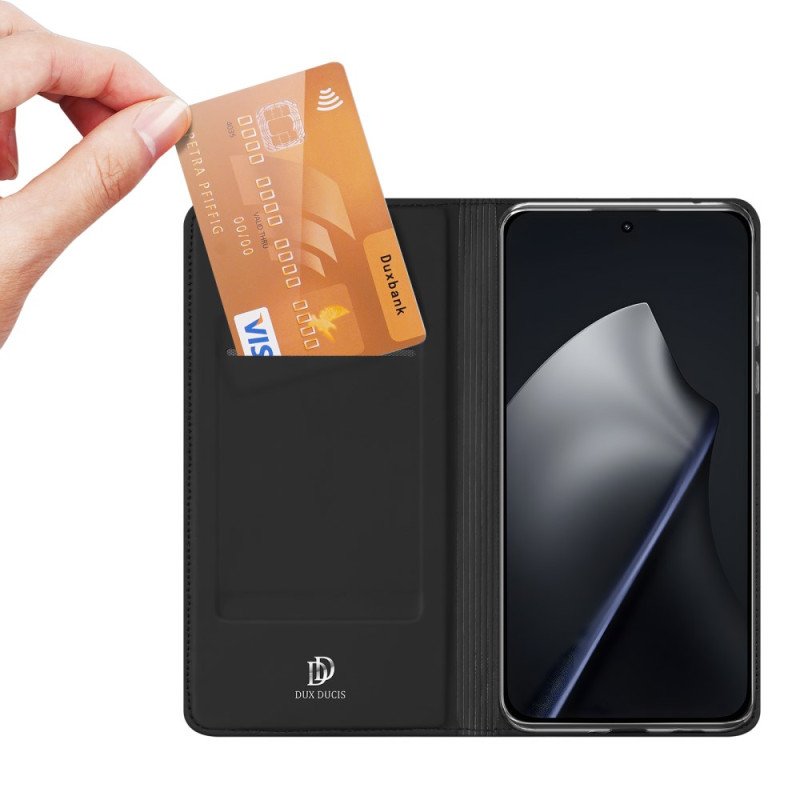 Folio-fodral Xiaomi 15t Telefonfodral Skin Pro-serien Dux Ducis