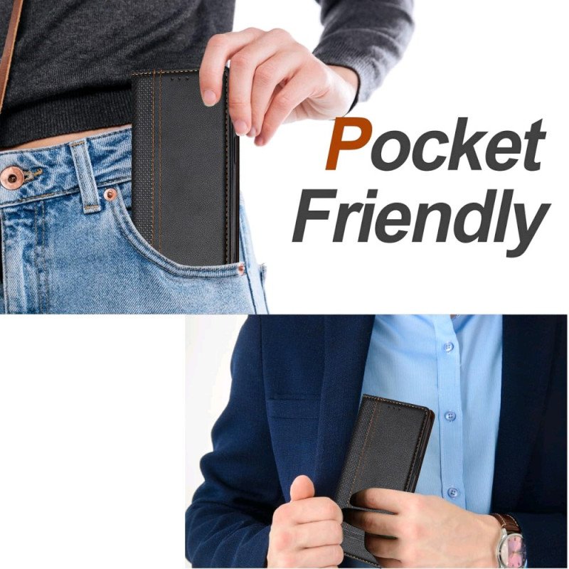 Folio-fodral Xiaomi 15t Telefonfodral Sömmar