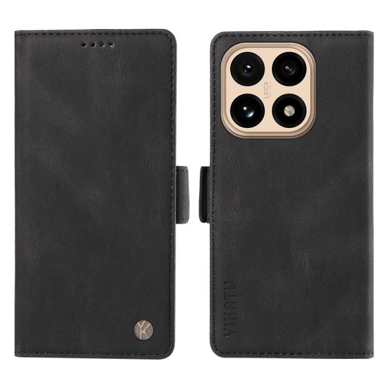 Läderfodral Xiaomi 15t Telefonfodral Matt Lädereffekt