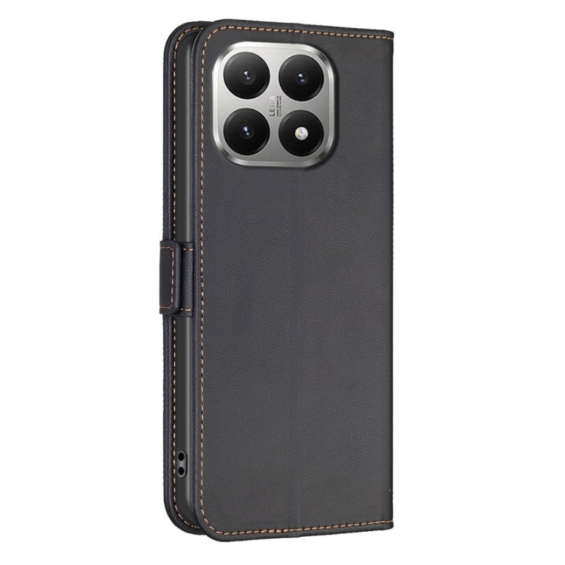 Läderskal Fodral Xiaomi 15t Binfen-färg