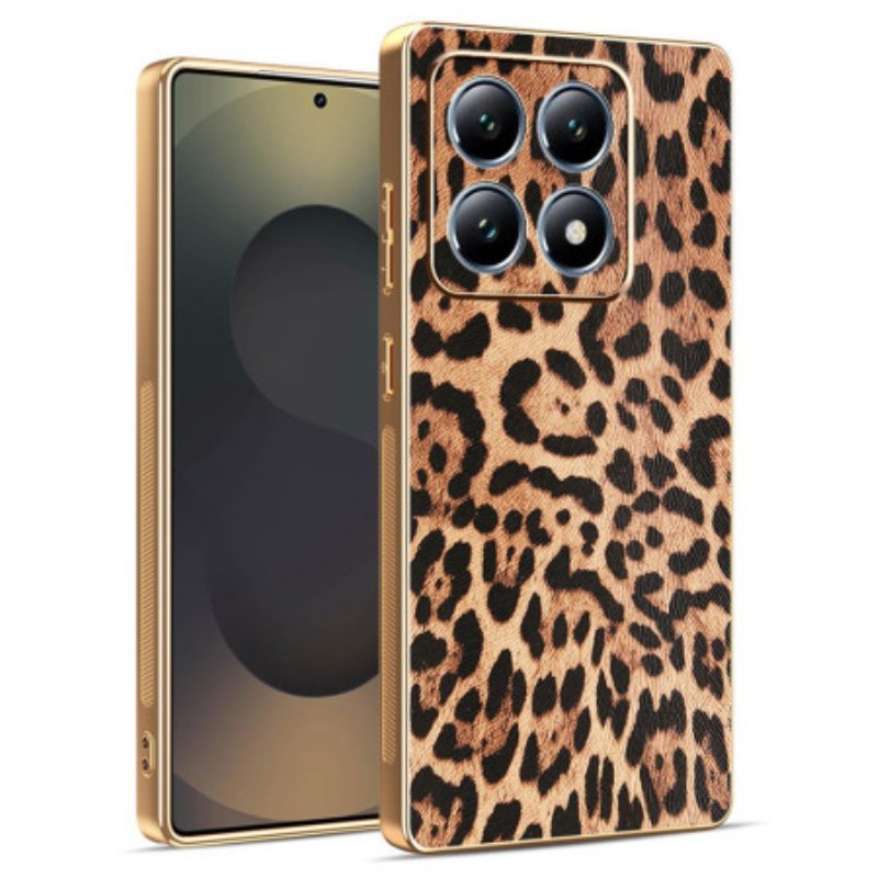 Skal Xiaomi 15t Leopardmönster