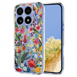 Skal Xiaomi 15t Transparent Blommig