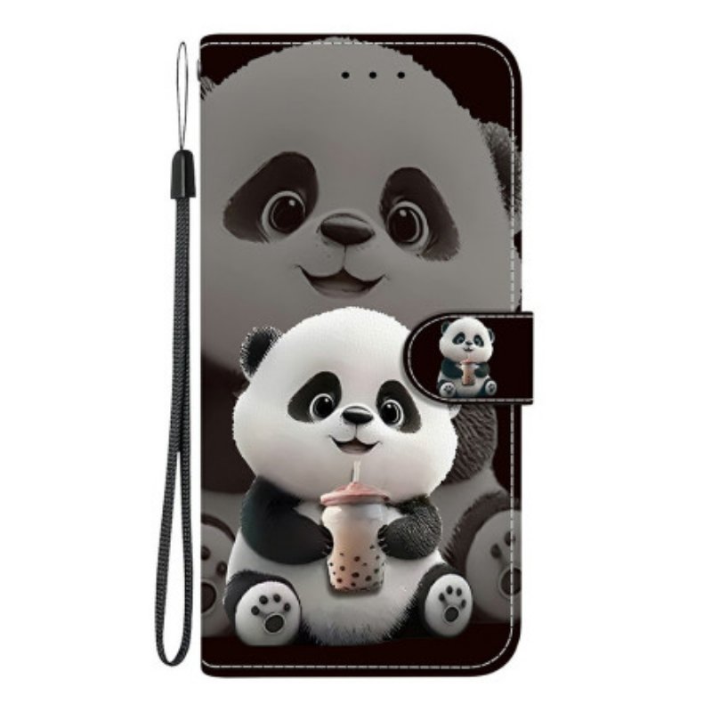 Skyddsfodral Xiaomi 15t Pandamönster