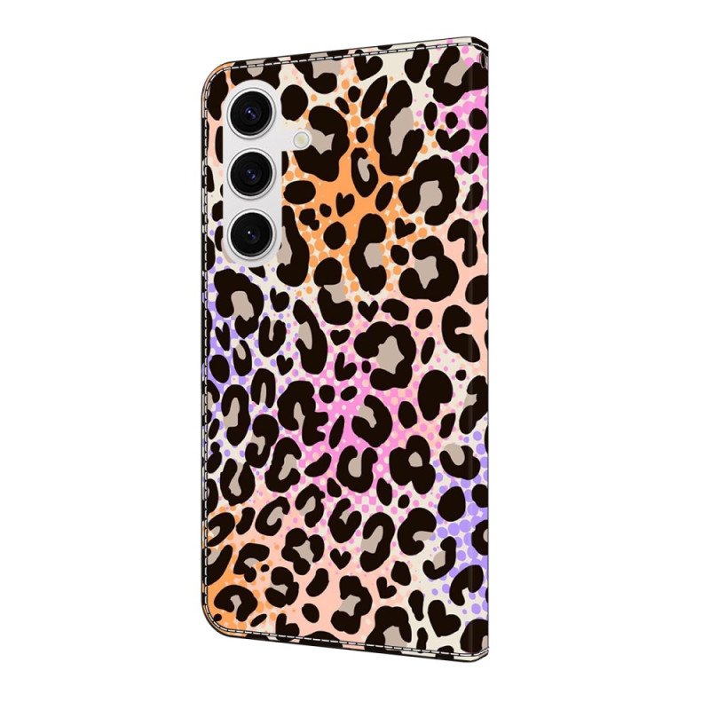 Fodral För Samsung Galaxy S25 Fe Leopardhudsdesign