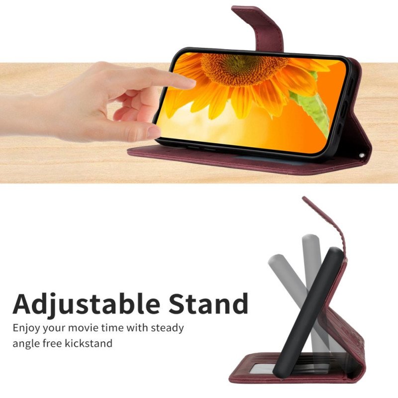 Fodral Samsung Galaxy S25 Fe Axelrem Med Solrosmönster