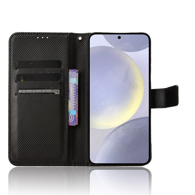 Fodral Samsung Galaxy S25 Fe Diamantstruktur