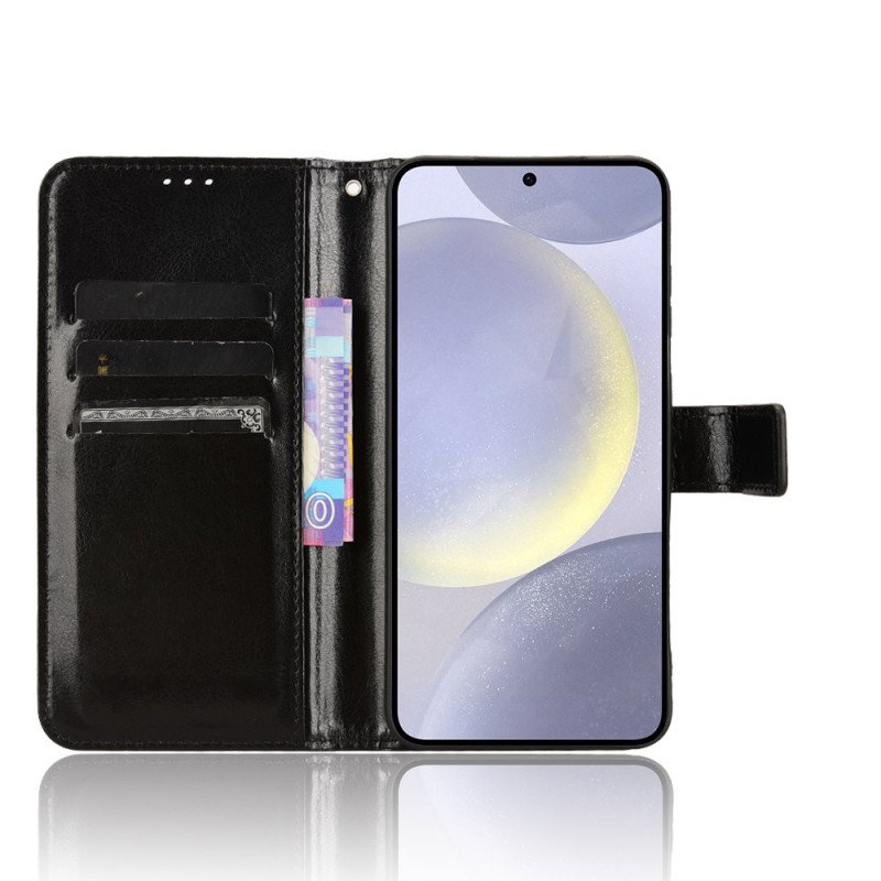 Fodral Samsung Galaxy S25 Fe Flashigt Konstläder