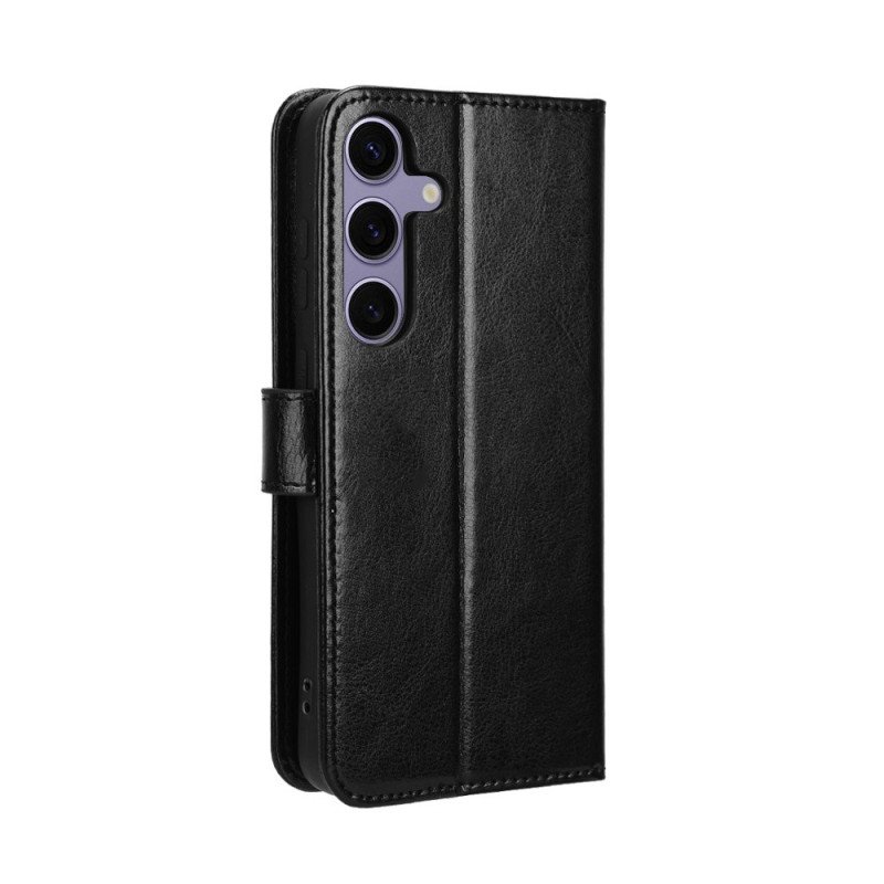 Fodral Samsung Galaxy S25 Fe Flashigt Konstläder