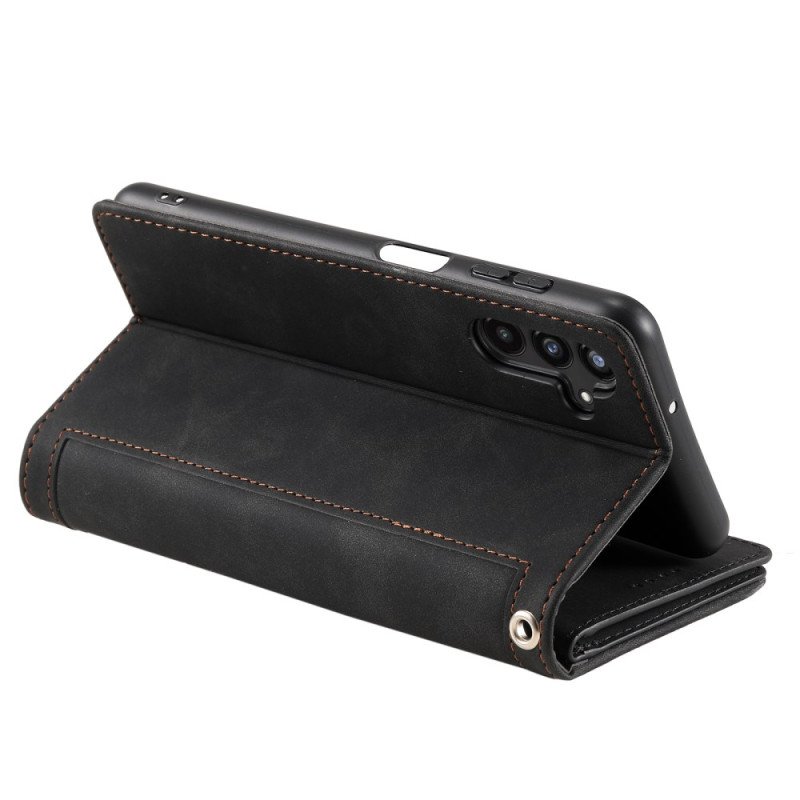 Fodral Samsung Galaxy S25 Fe Korthållare Och Dragkedja