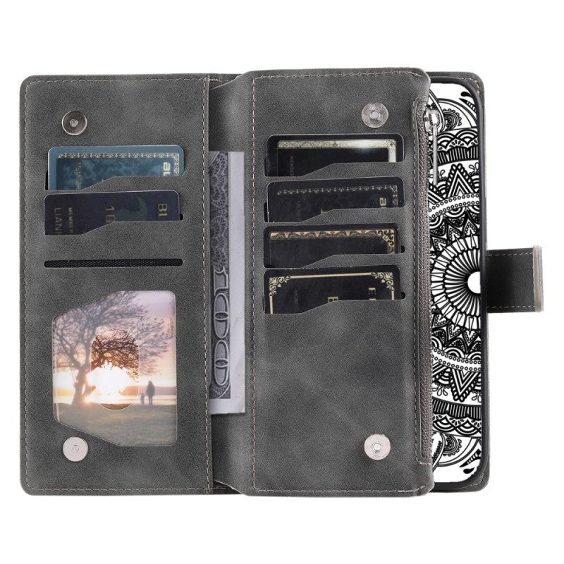 Fodral Samsung Galaxy S25 Fe Mandalaplånbok Med Rem