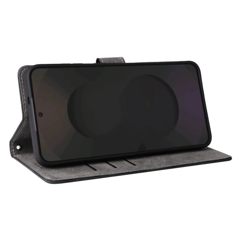 Fodral Samsung Galaxy S25 Fe Rfid-skydd Mockaeffekt