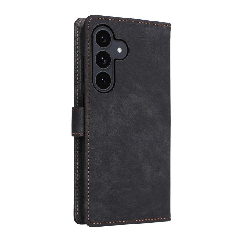 Fodral Samsung Galaxy S25 Fe Rfid-skydd Mockaeffekt