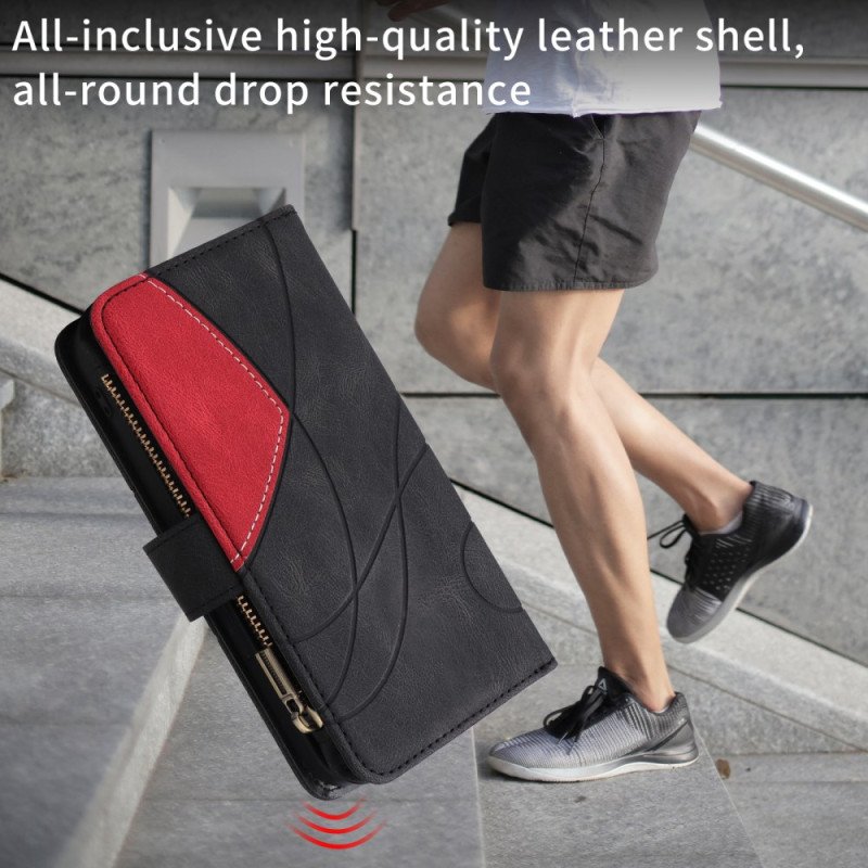 Fodral Samsung Galaxy S25 Fe Tvåfärgad Krusning