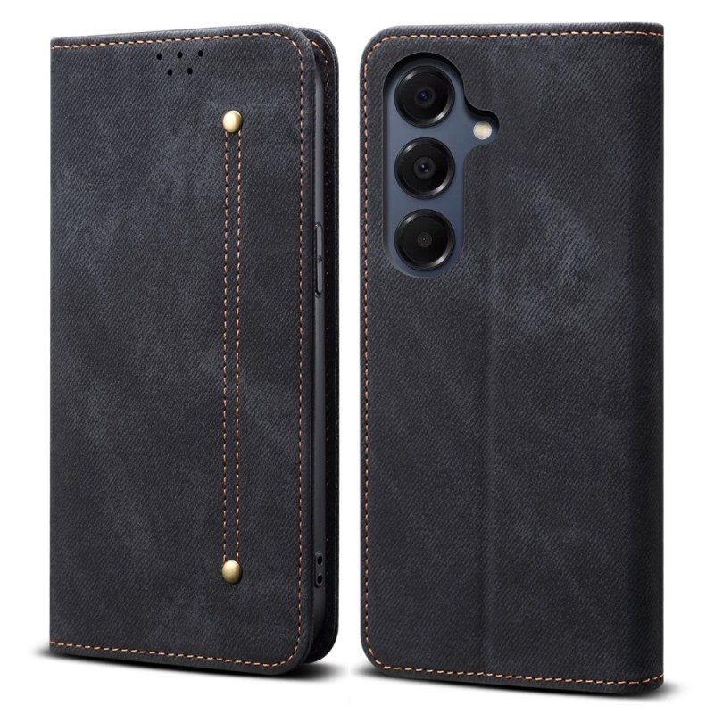 Folio-fodral Samsung Galaxy S25 Fe Denimtyg