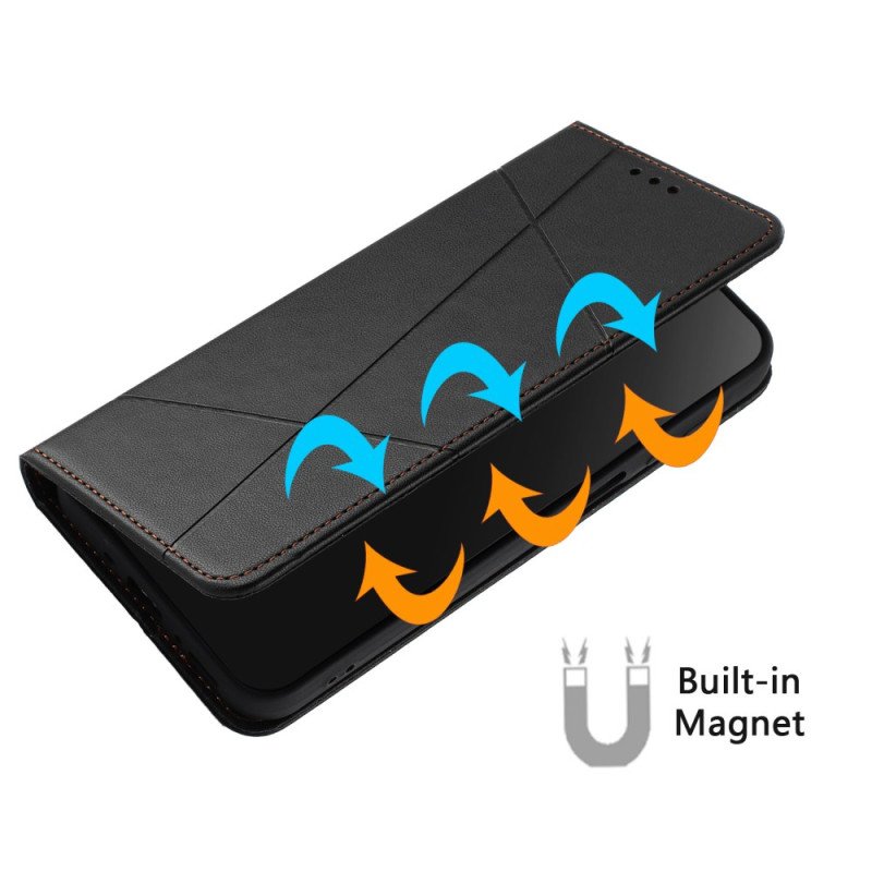 Folio-fodral Samsung Galaxy S25 Fe Linjer