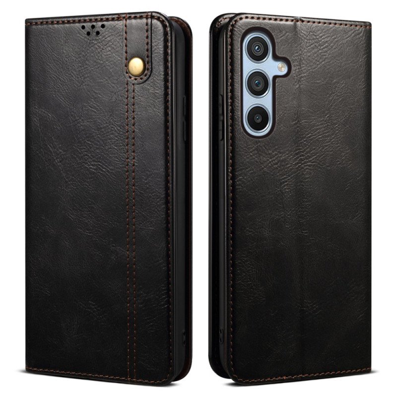 Folio-fodral Samsung Galaxy S25 Fe Telefonfodral Vaxat Konstläder