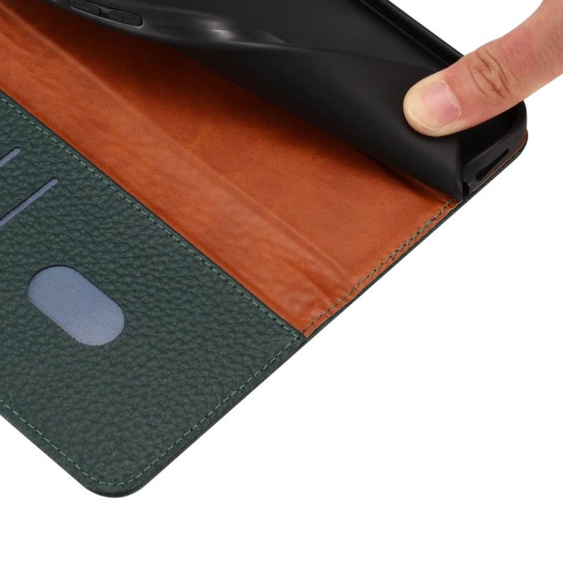 Läderfodral Samsung Galaxy S25 Fe Telefonfodral Äkta Läder