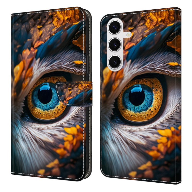 Läderfodral Samsung Galaxy S25 Fe Telefonfodral Blick