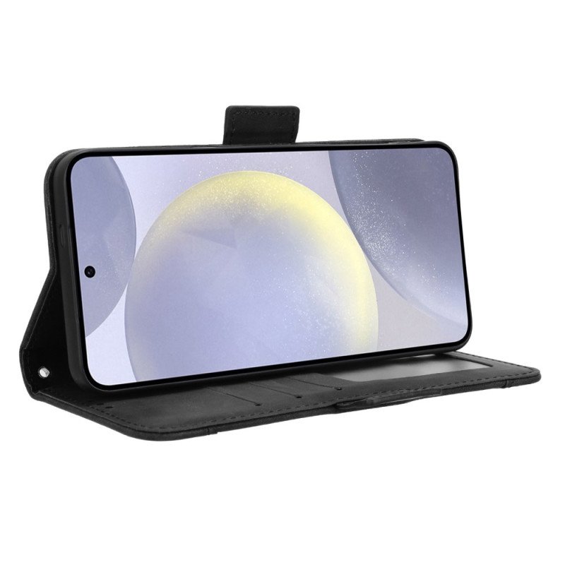 Läderfodral Samsung Galaxy S25 Fe Telefonfodral Flerkortsfack