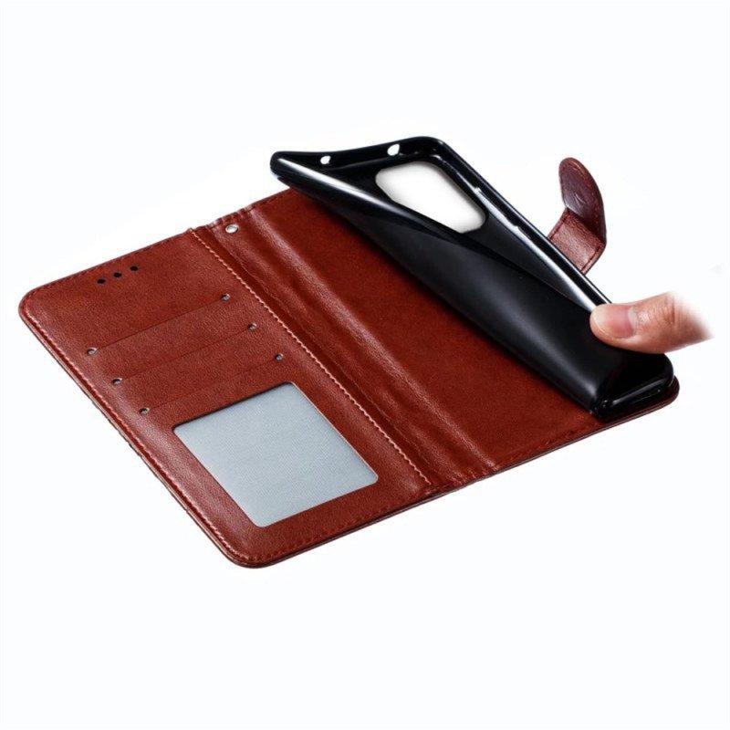 Läderfodral Samsung Galaxy S25 Fe Telefonfodral Mandalamönster