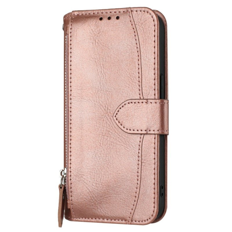 Läderfodral Samsung Galaxy S25 Fe Telefonfodral Vintage Plånbok