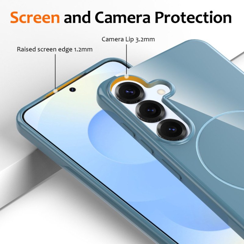 Skal Samsung Galaxy S25 Fe Kompatibel Med Magsafe Med Handledsrem