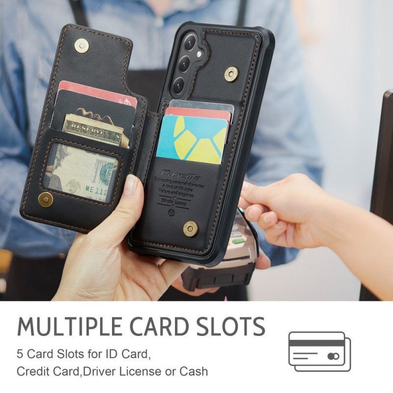 Skal Samsung Galaxy S25 Fe Plånbok Med Låsbar Rfid