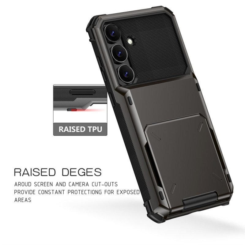 Skal Samsung Galaxy S25 Fe Telefonfodral Flip-korthållare