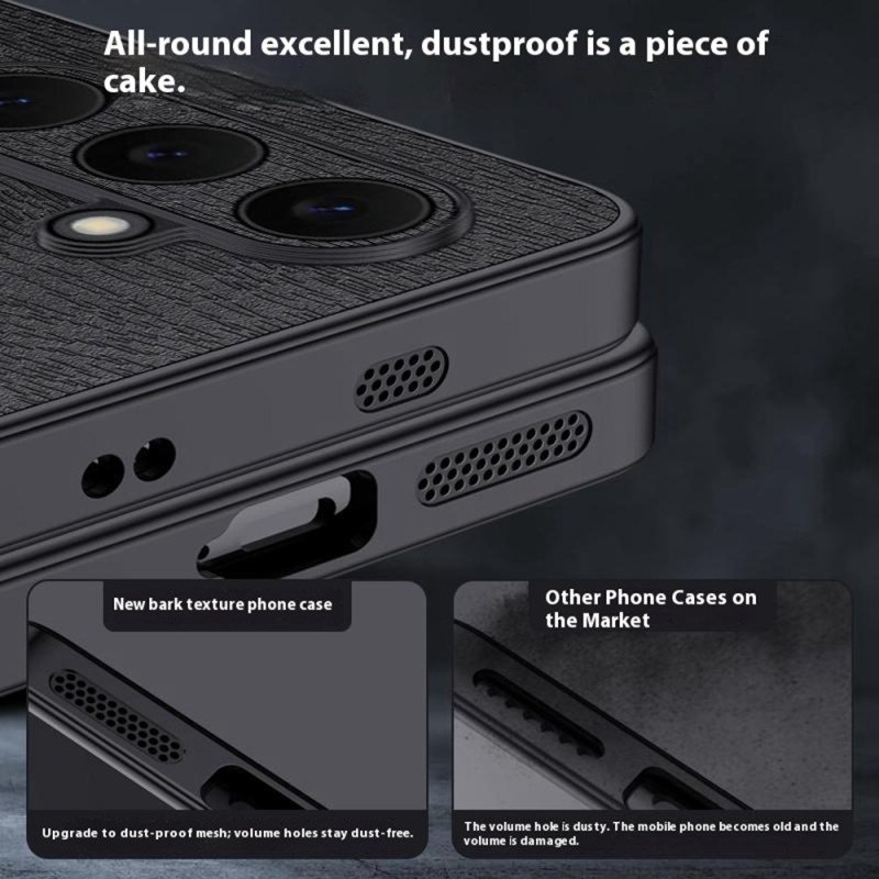 Skal Samsung Galaxy S25 Fe Telefonfodral Träeffekt