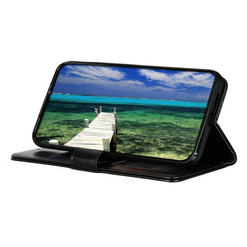 Skyddsfodral Samsung Galaxy S25 Fe Lackimitationsläder