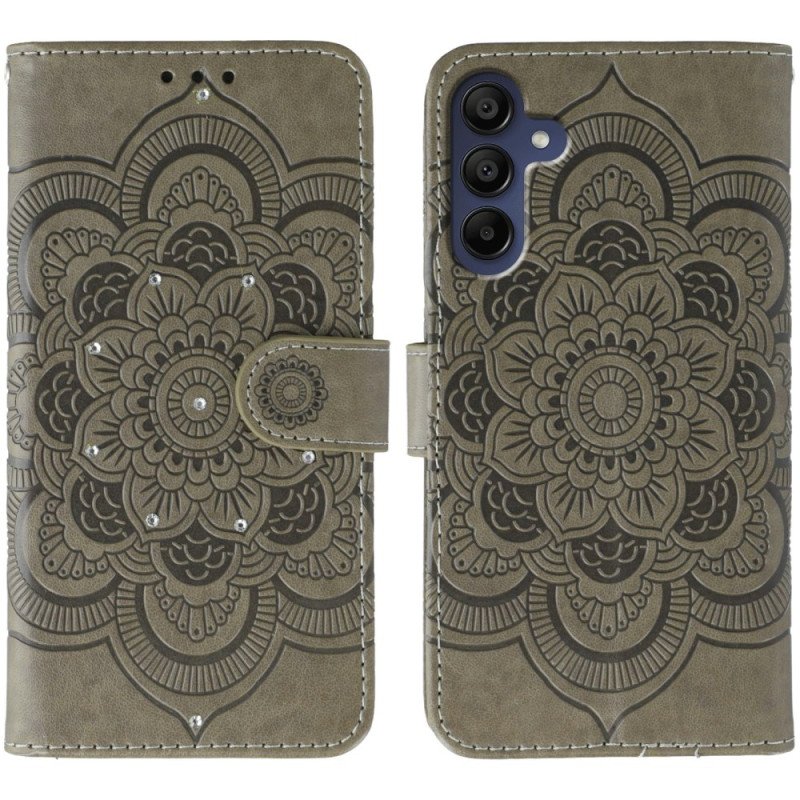 Skyddsfodral Samsung Galaxy S25 Fe Mandala Och Strass