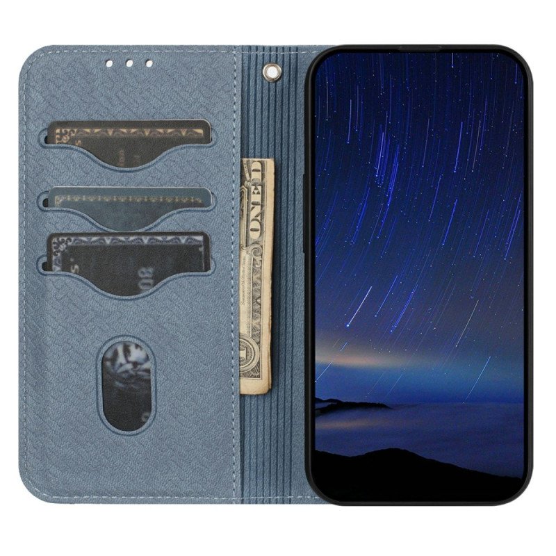 Skyddsfodral Samsung Galaxy S25 Fe Vävd Textur Och Snodd