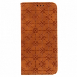 Folio-fodral Samsung Galaxy M31 Läderfodral Barockblommor