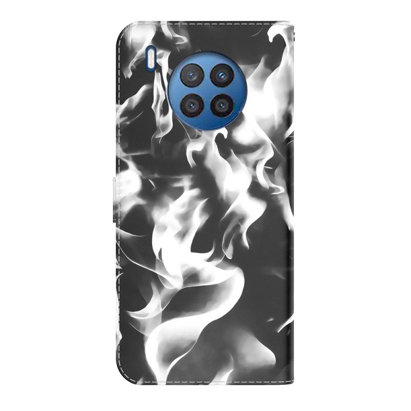 Fodral Huawei Nova 8i Abstrakt Mönster
