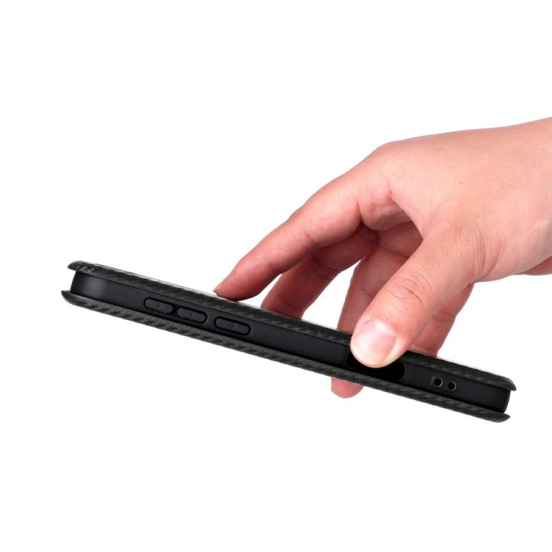 Folio-fodral För Oppo Find X9 5g Kolfiberstruktur