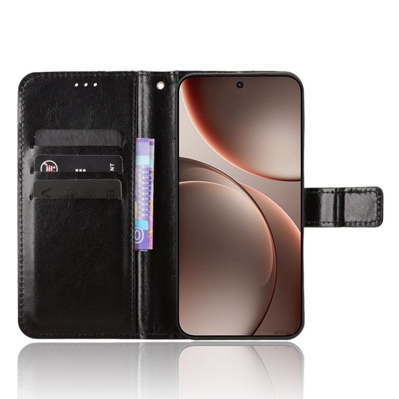 Läderfodral Oppo Find X9 5g Telefonfodral Prickigt Konstläder