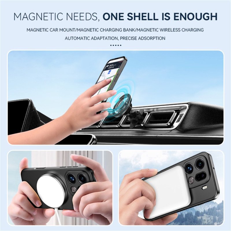 Skal För Oppo Find X9 5g Magsafe Med Inbyggt Stativ