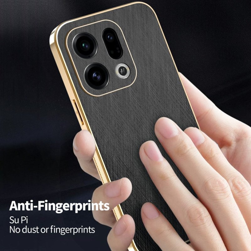 Skal Oppo Find X9 5g Kadem Lädereffekt