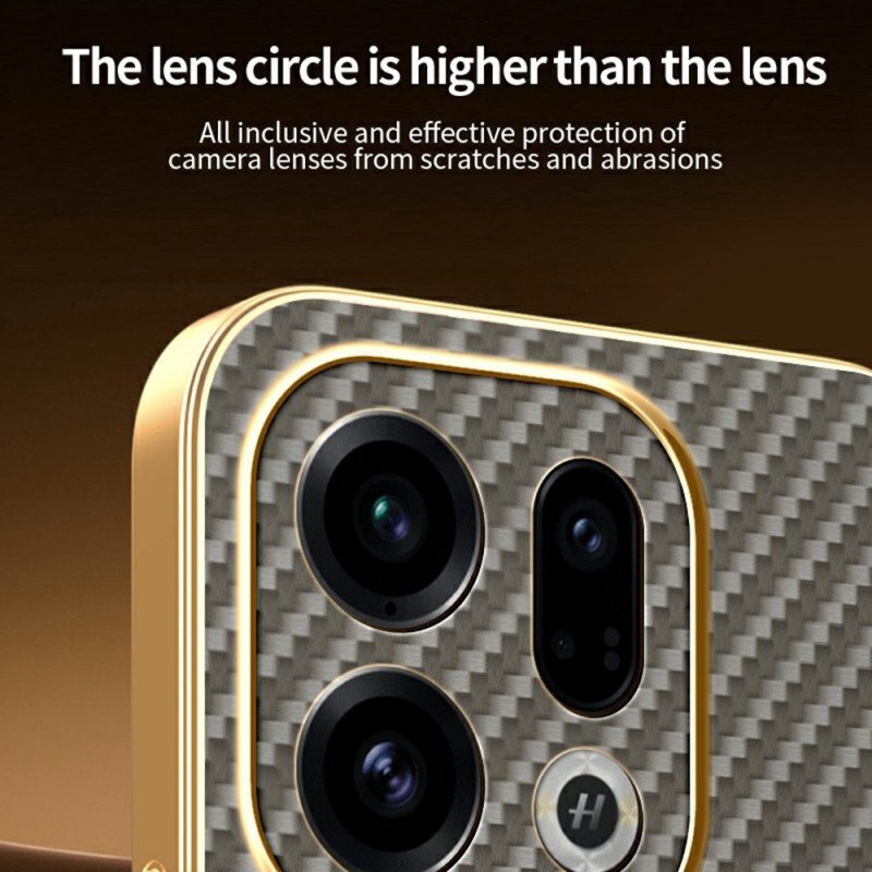 Skal Oppo Find X9 5g Kolfiberstruktur