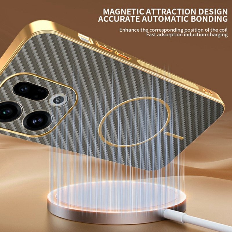 Skal Oppo Find X9 5g Kolfiberstruktur