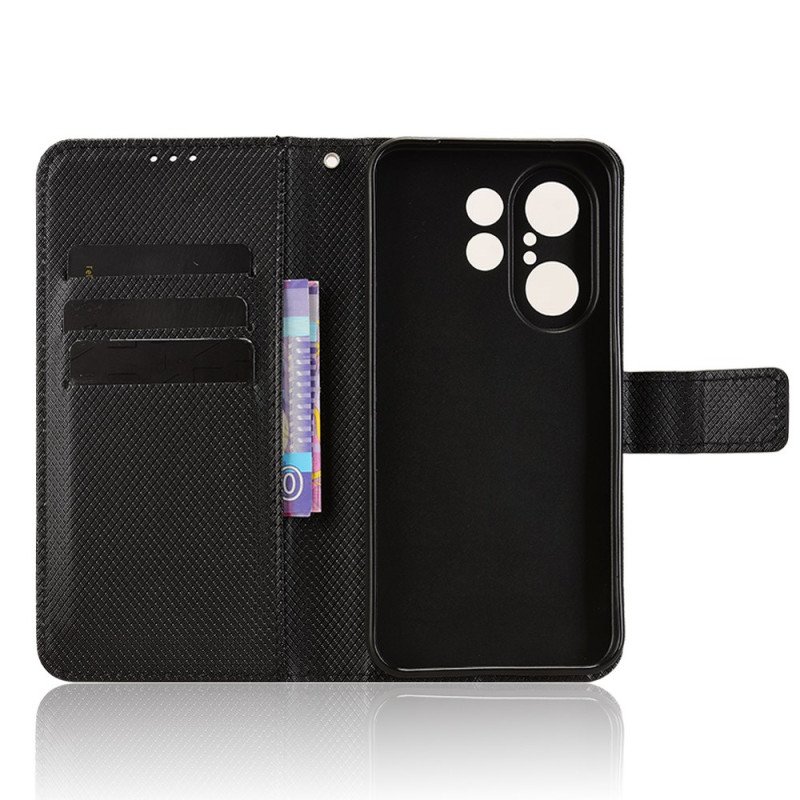 Läderfodral Vivo X200 Fe Telefonfodral Texturerat Konstläder